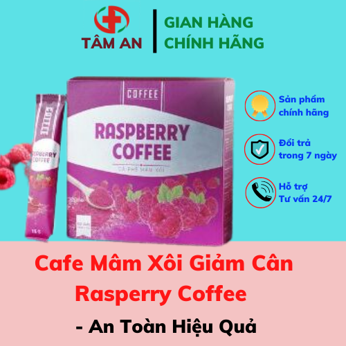 Cafe mâm xôi giảm cân rasperry coffee - an toàn hiệu quả - tâm an 1