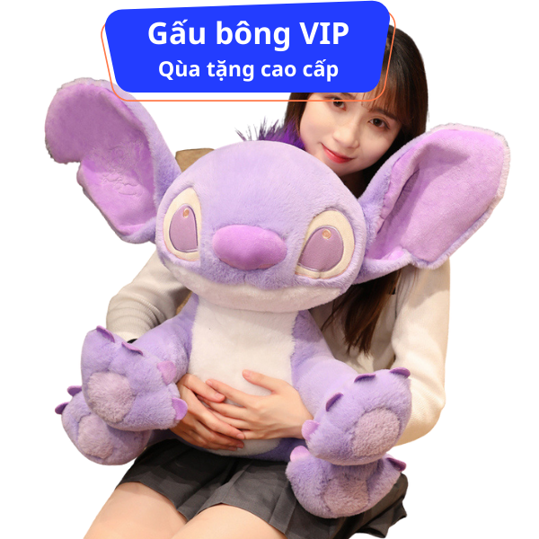 Gấu bông stitch tím gấu bông vip tphcm, thú nhồi bông stitch cute, thú bông hình stitch, gấu bông hình stich gấu bông cho bé nhỏ qùa tặng sinh nhật cao cấp, gấu bông hình thú cho bé nam, gấu bông hoạt hình disney
