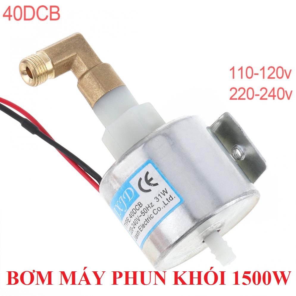 Bơm 31w bơm dầu 31w bơm máy khói 1500w bơm áp 31w dùng cho máy phun khói 1500w