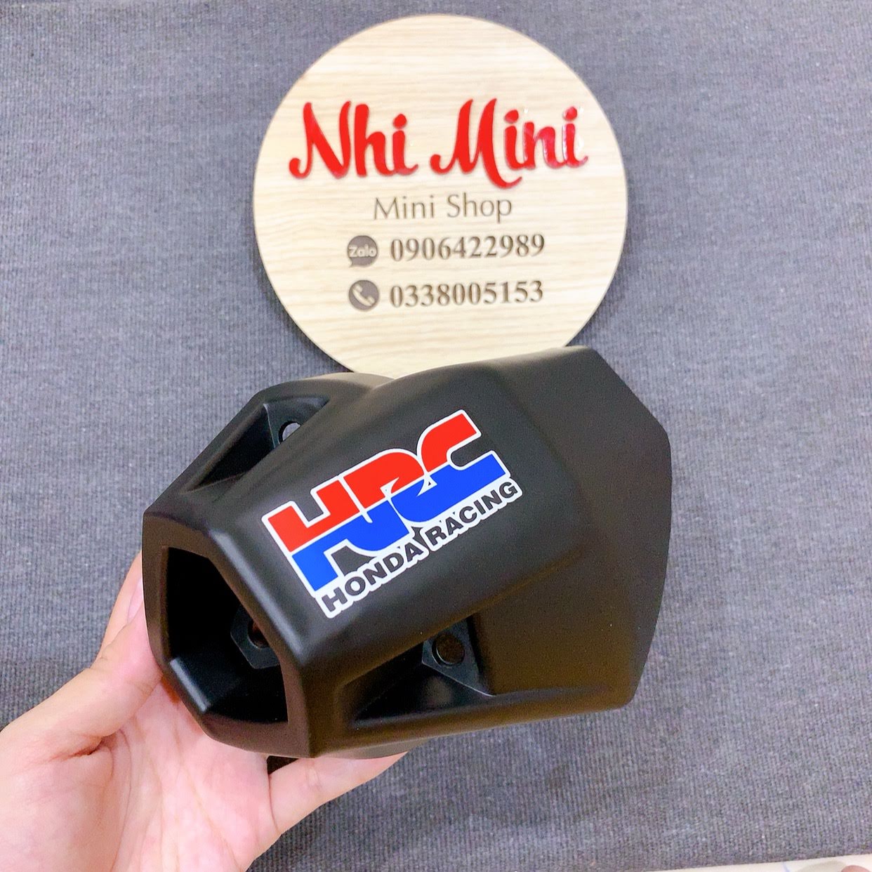 CHỤP ĐÍCH PÔ WINNER V1 MŨ ĐEN NHÁM