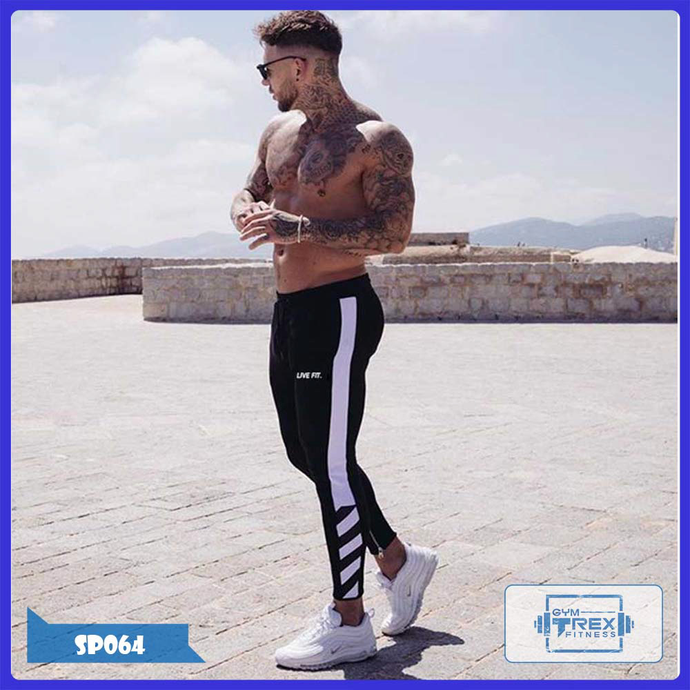 Quần dài thể thao nam Trex Shop SP064 - Quần jogger gym nam (Men Pants,đồ tập quần áo gym, thể dục,thể hình, Fitness)
