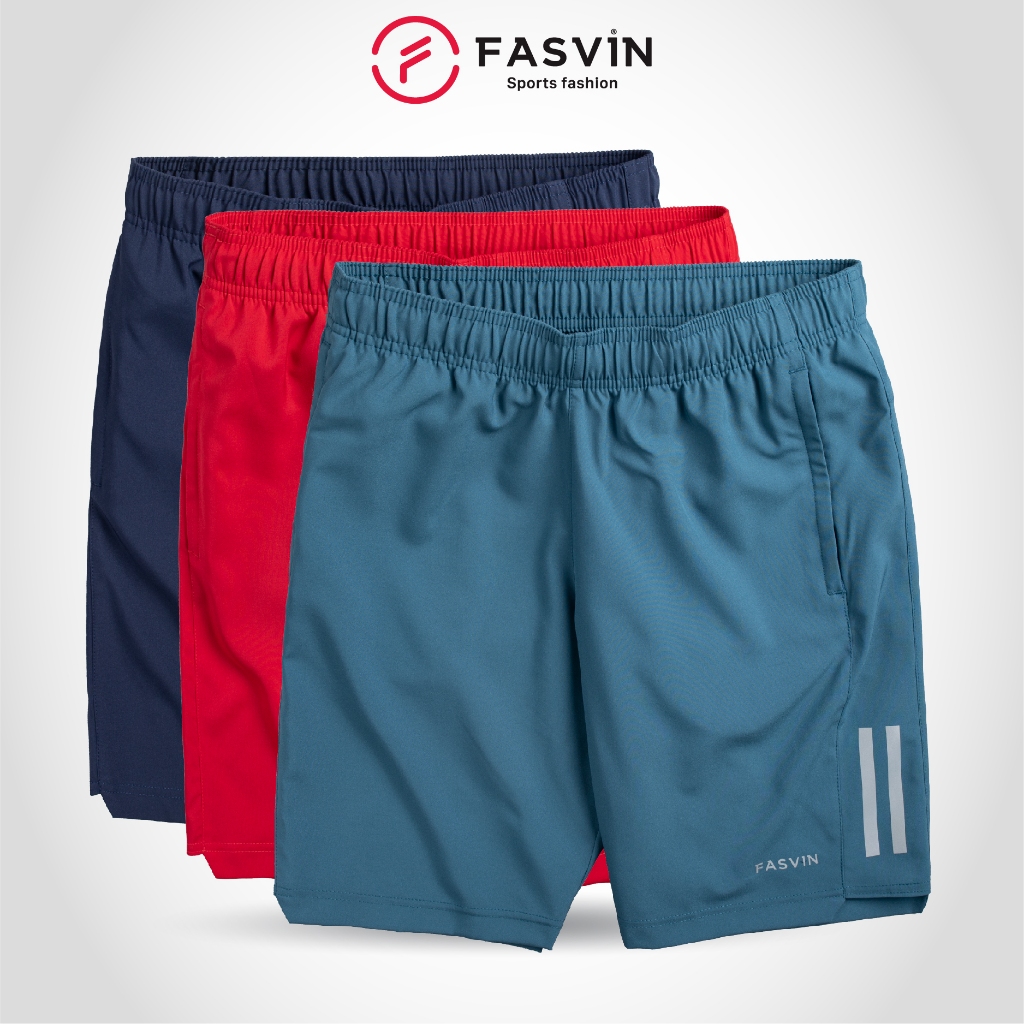 Quần Đùi Nam FASVIN Vải Gió Đẹp Hàng Nhà Máy Chất Lượng Cao Thể Thao Hay Mặc Nhà Q23556.HN
