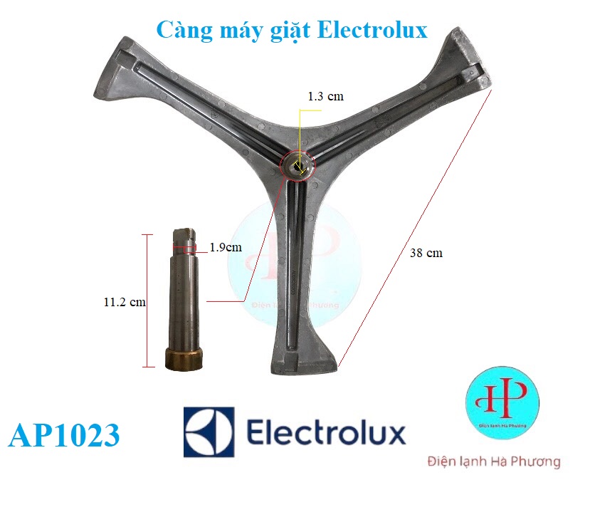 Càng máy giặt Electrolux - Ba chạc Electrolux - Mới hãng - F360