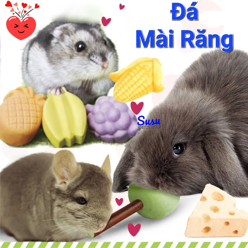 Đá Mài Răng cho Hamster, Thỏ, Bọ, Chinchilla, Sóc, smallpet - Hàng Jolly