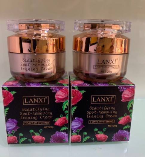 [Ngày&Đêm] Combo Kem nám giảm thâm dưỡng trắng Da tàn Lanxi Whitening spot-removing day cream 7 days  Thái Lan