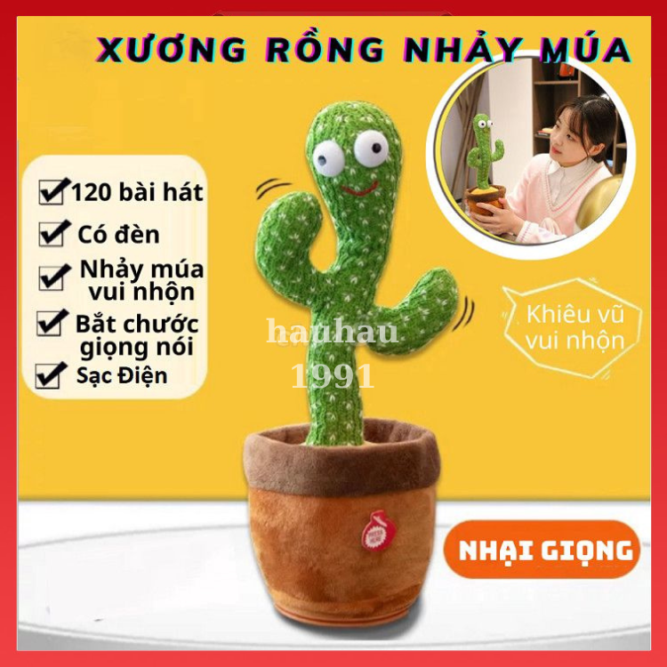 Cây xương Rồng Nhảy Múa Xương Rồng Biết Nhại Siêu Hót
