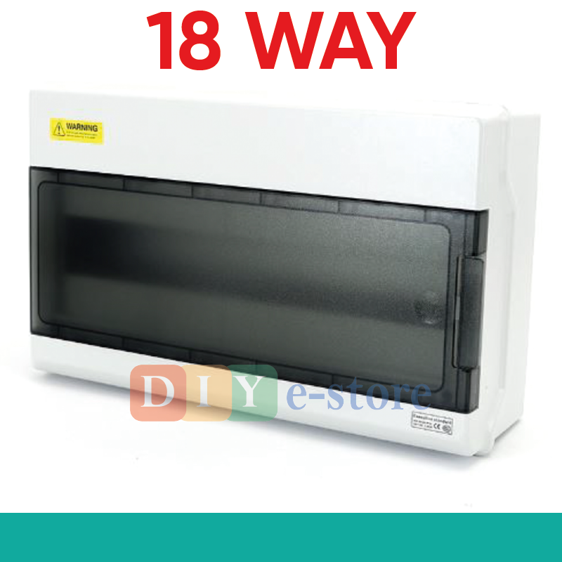 Tủ điện 18 way chống nước ip66 chất lượng cao – tủ điện lắp nổi, vỏ tủ điện, tủ điện nhựa