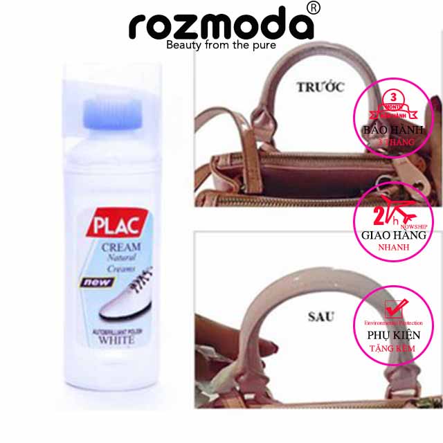 Chai xịt trắng giày plac Kèm đầu cọ 100ml