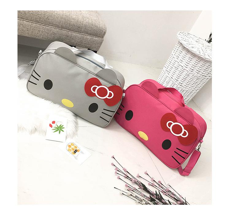 Túi xách du lịch hình mèo dễ thương DH7843 size to