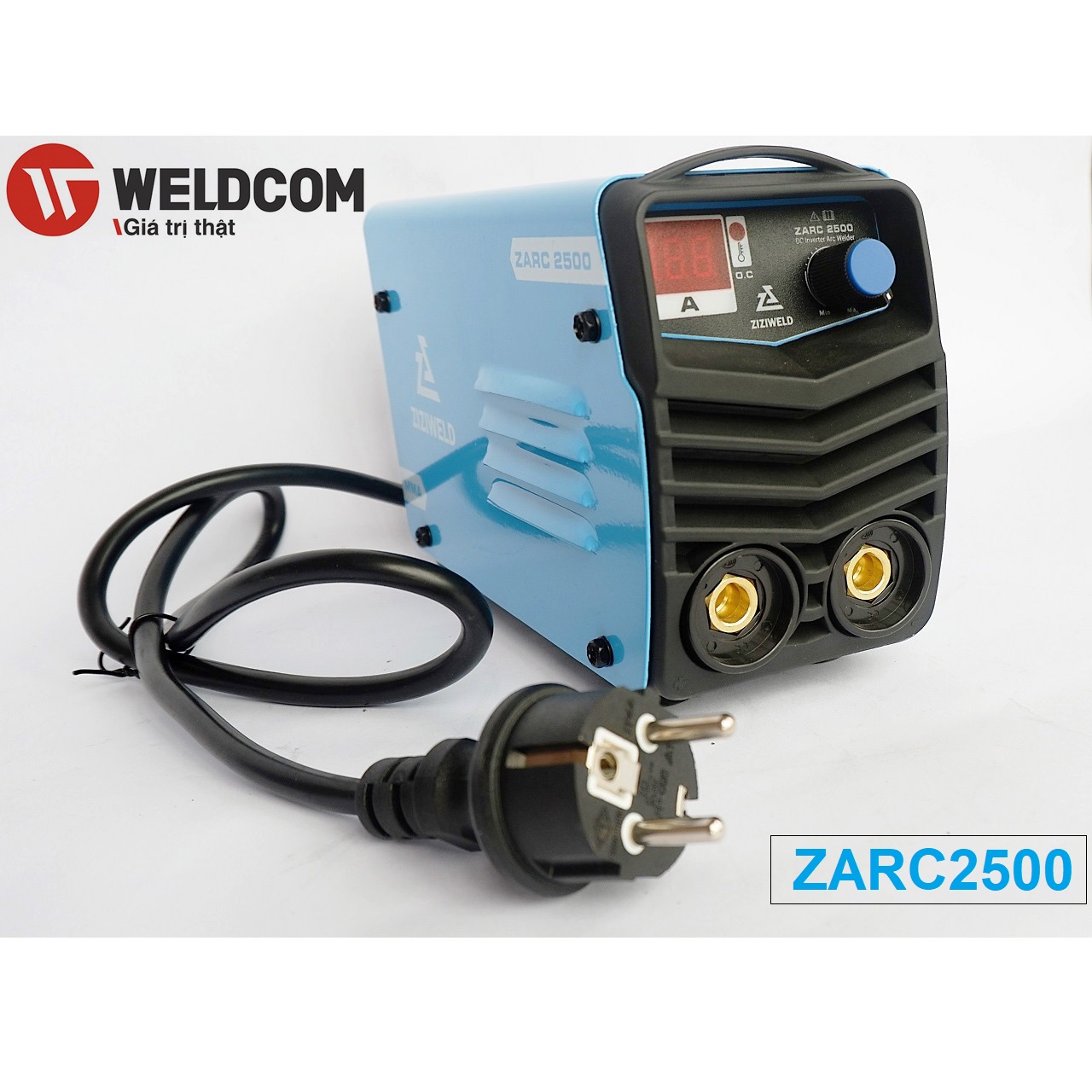Máy hàn điện tử mini Weldcom ZARC2500 - bảo hành điện tử chính hãng 12 tháng