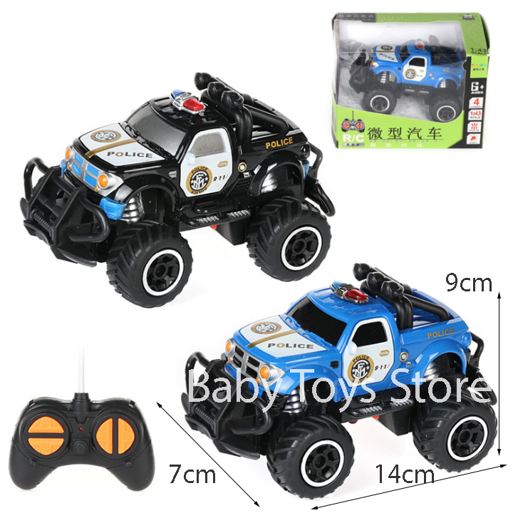 Xe cảnh sát điều khiển từ xa dùng pin đa năng - Xe đua tốc độ vượt địa hình điều khiển bằng remote - Thế giới đồ chơi trẻ em - Quà tặng sinh nhật cho bé trai