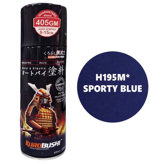 [HCM]H195m-sơn xịt samurai màu xanh dương cam kết hàng đúng mô tả chất lượng đảm bảo an toàn đến sức khỏe người sử dụng