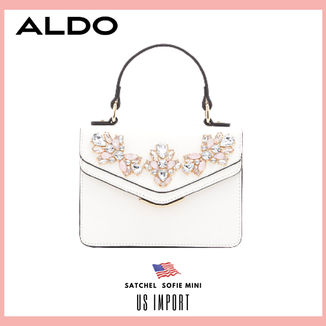 Túi Xách Đeo Chéo Nữ Sofie Mini Thương hiệu Aldo Mang Đa Năng Chất Da Đẹp Size 18cm Kiểu Hàn Quốc Nhập khẩu từ Mỹ