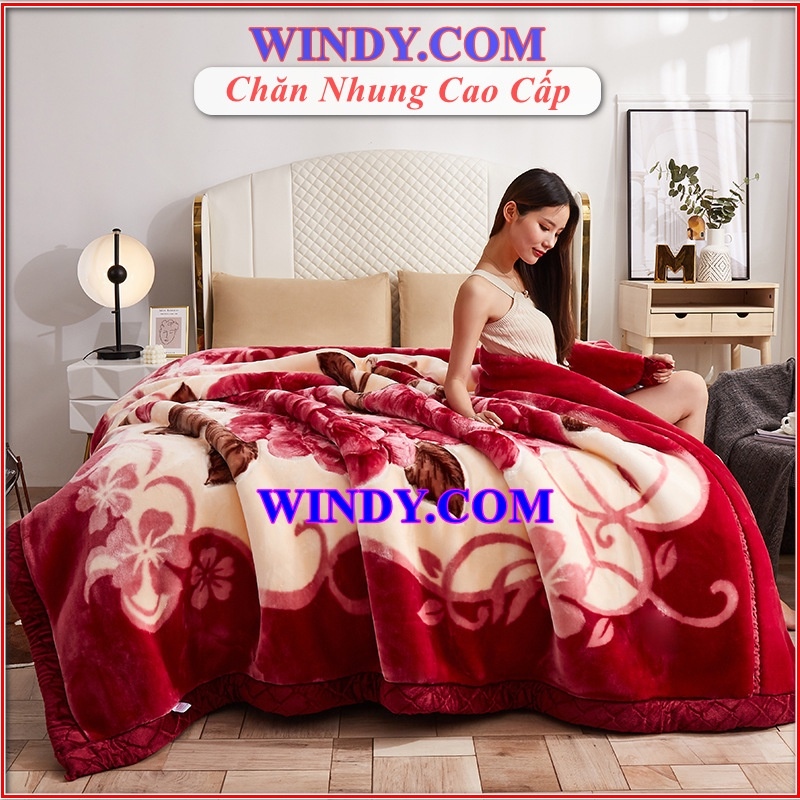 Chăn Nhung Lông Tuyết Mùa Đông Thành Công Thành Đạt Loại 2kg 3kg 4kg 5kg 6kg WD668