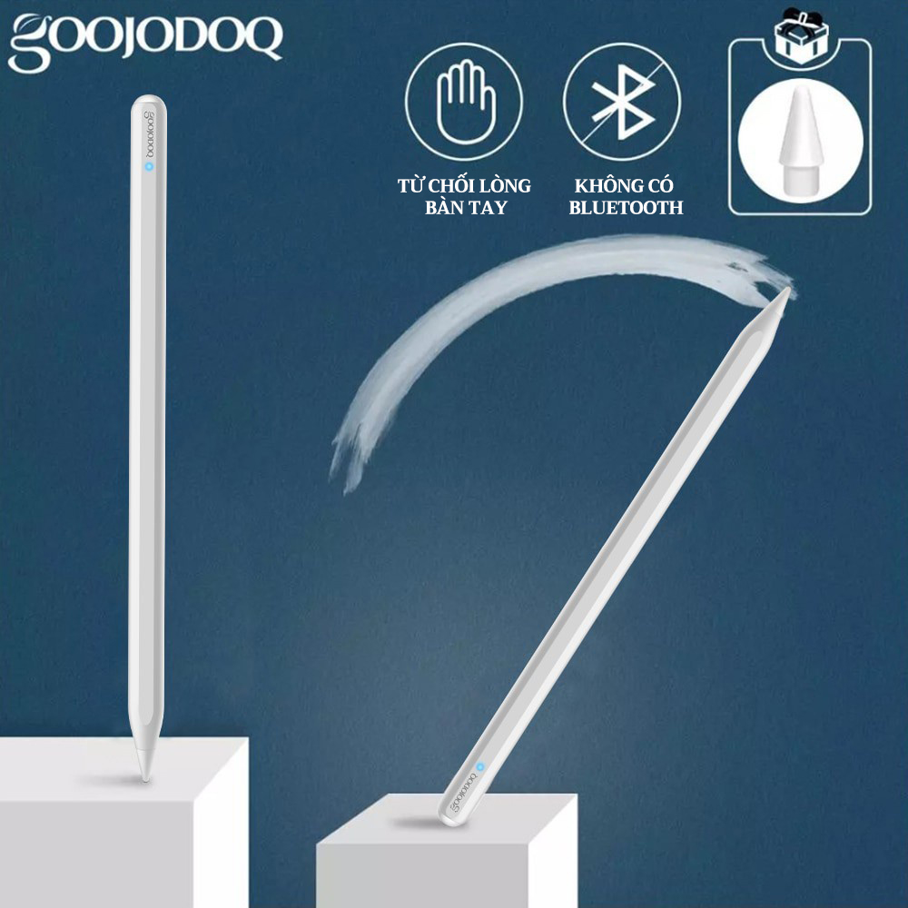 【Sự bảo đảm GOOJODOQ 12th Bút Cảm Ứng Cho Ipad Với Lòng Bàn Tay Từ Chối Với Sạc Không Dây Cho Cho Ipad 10.2 2019 2020 Pro