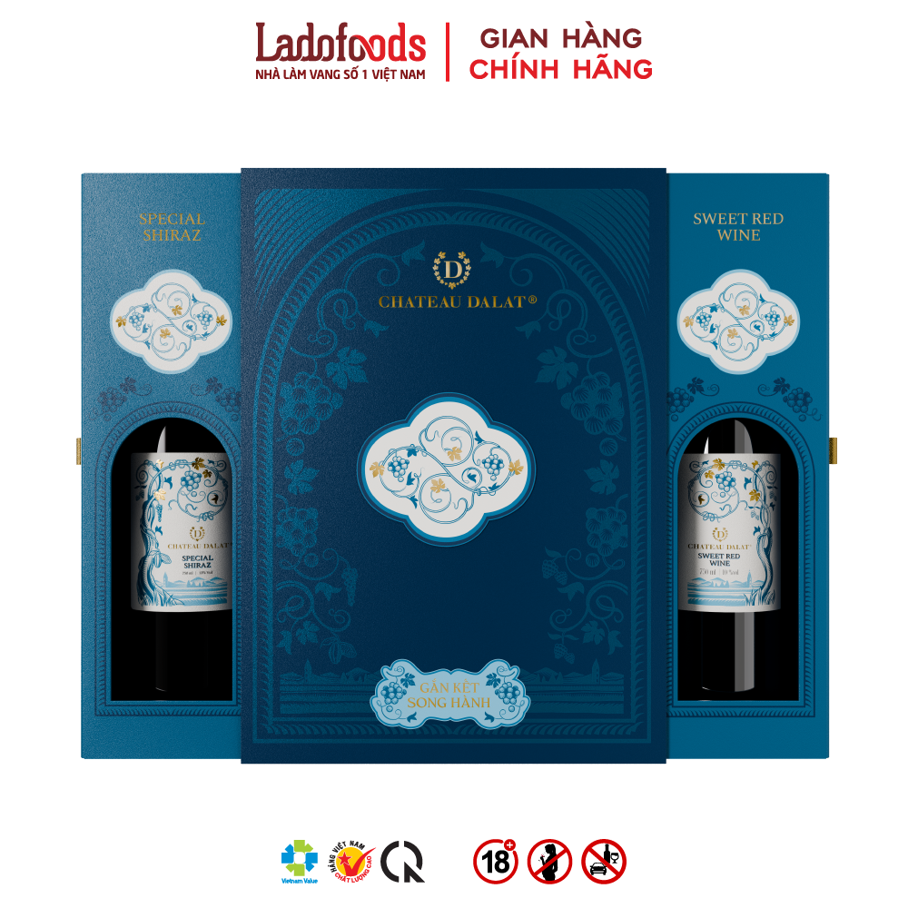 Chateau Dalat - Bộ Hộp Quà Gắn Kết Song Hành