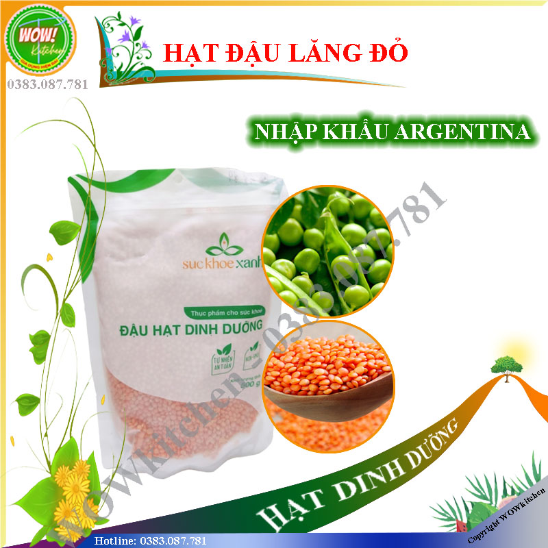 Đậu lăng đỏ - nhập khẩu argentina