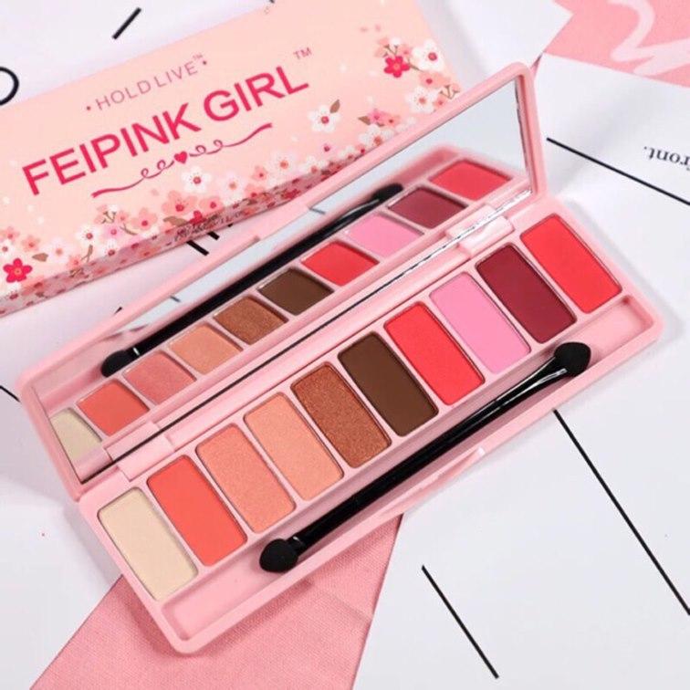 [HCM]Bảng Màu Mắt Hold Live Feipink Cherry Blossom Eyeshadow