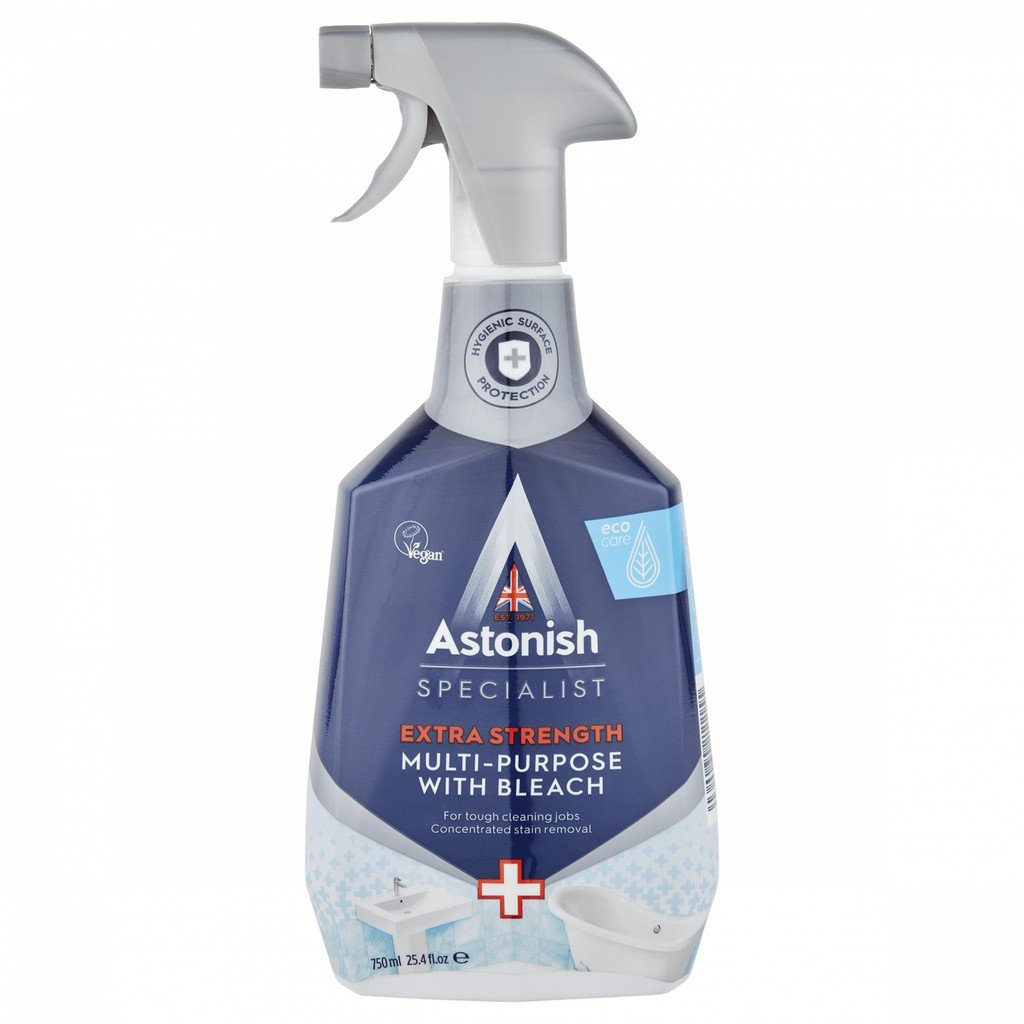 [HCM]ASTONISH-Bình xịt tẩy rửa nhà tắm Astonish C6710 750ml (Sạch cặn vôi vệt nước mảng ổ vàng)