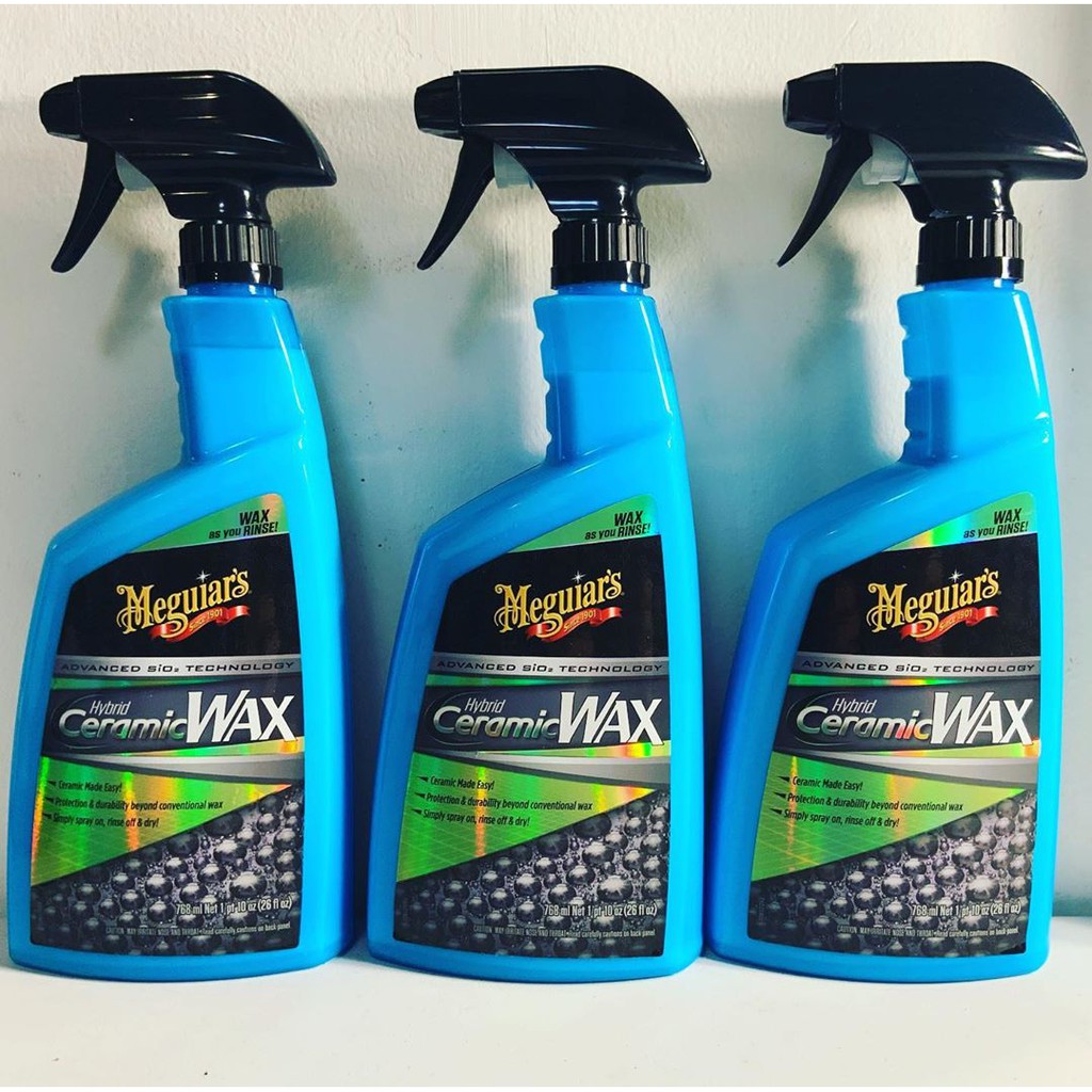 Meguiar's Dung dịch wax bóng sơn xe công nghệ Ceramic - Hybrid Ceramic Wax - G190526 - 768ml