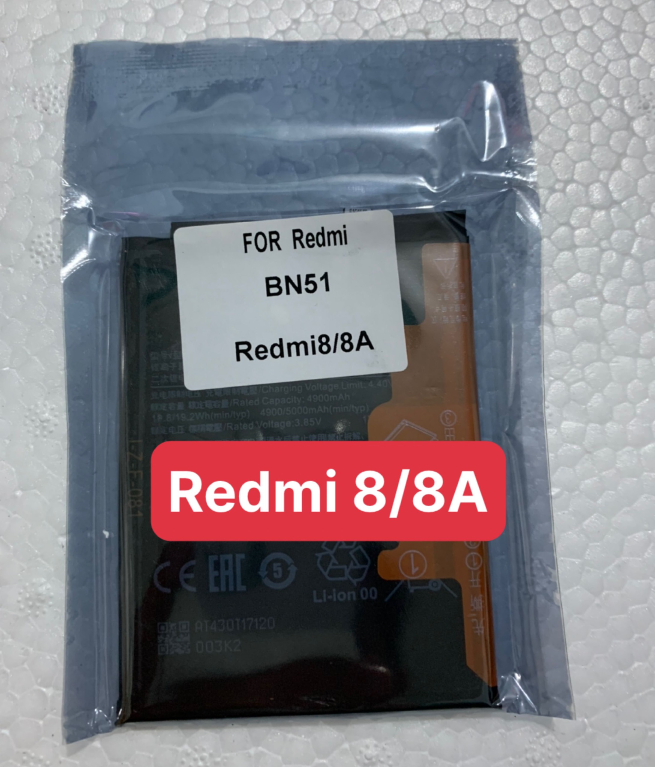 Pin điện thoại Xiaomi BN51 Cho Xiaomi Redmi 8 Redmi 8A Redmi8 dung lượng 5000mAh