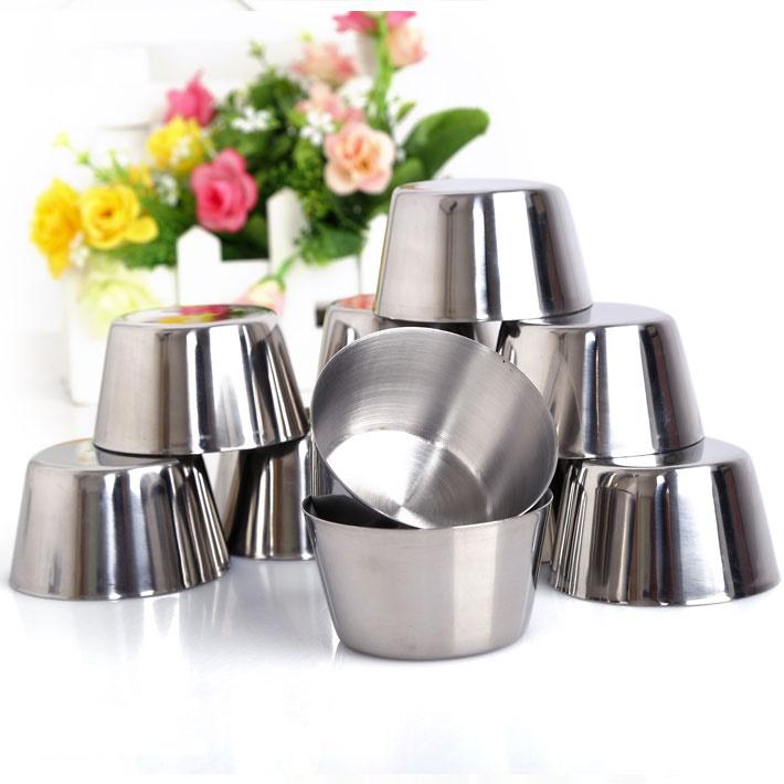 Cốc caramen - flan - inox
