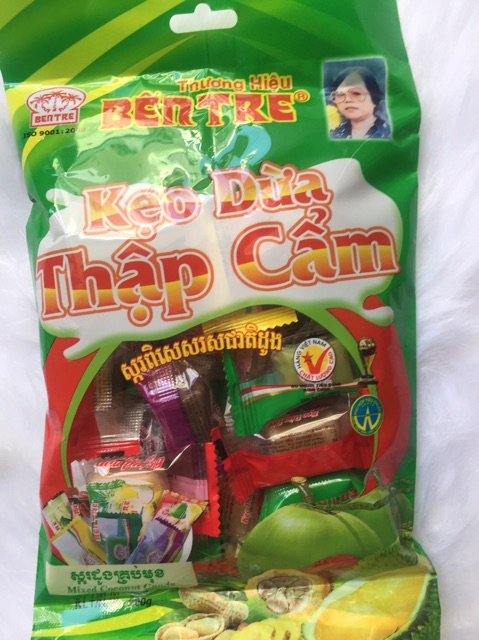 Kẹo Dừa Thập Cẩm Bến Tre mix 6 vị thơm ngon