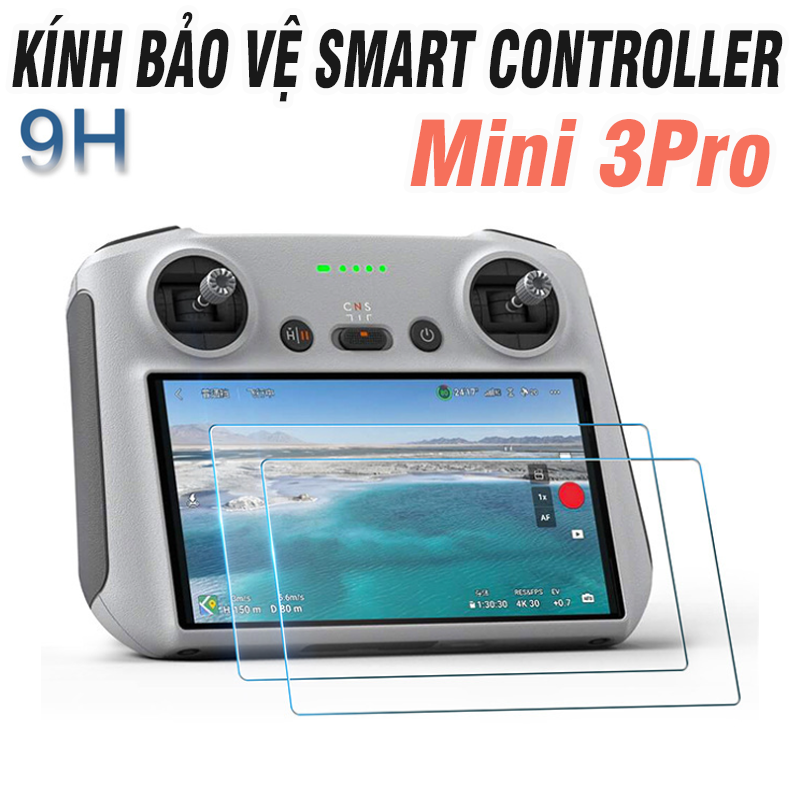 Kính cường lực bảo vệ tay điều khiển (Smart controller ) Flycam DJI Mavic mini 3 pro - Phụ kiện Flycam DJI