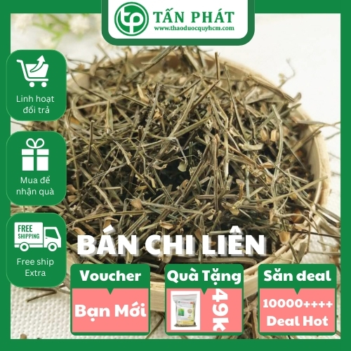 Cây bán chi liên sấy khô 1kg - tấn phát - Trà ngon và bổ dưỡng