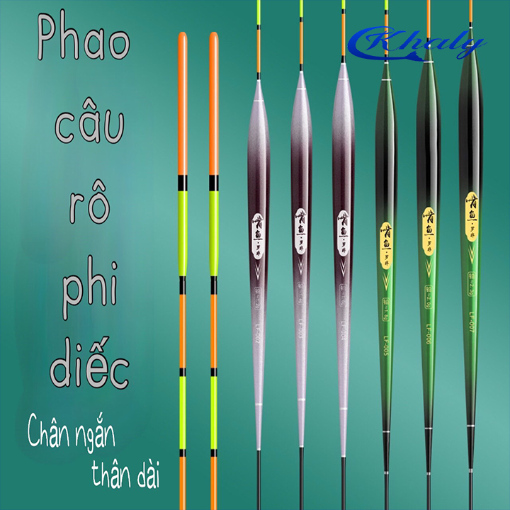 Khaly phao câu đài nano lf cao cấp chuyên cá rô siêu nhạy pc-49