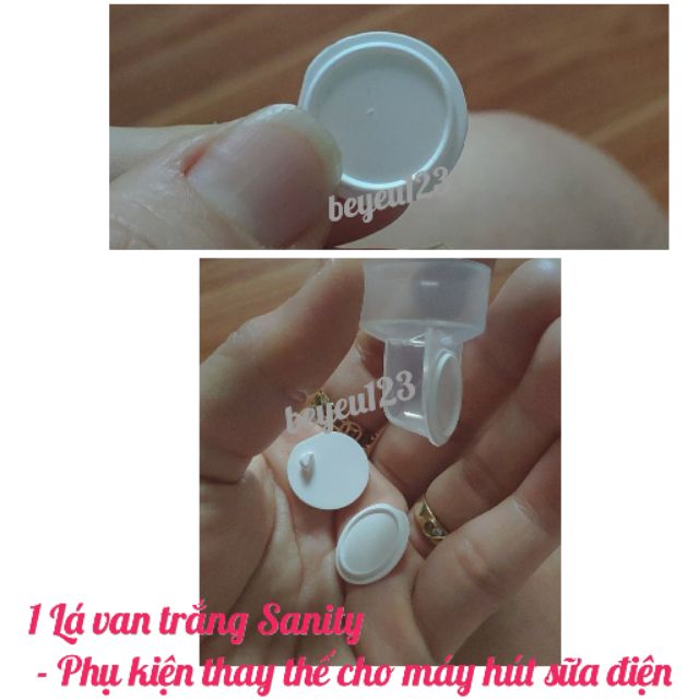 1 lá van trắng sanity - phụ kiện thay thế cho máy hút sữa điện đơn và đôi ngvi pkmhs hot