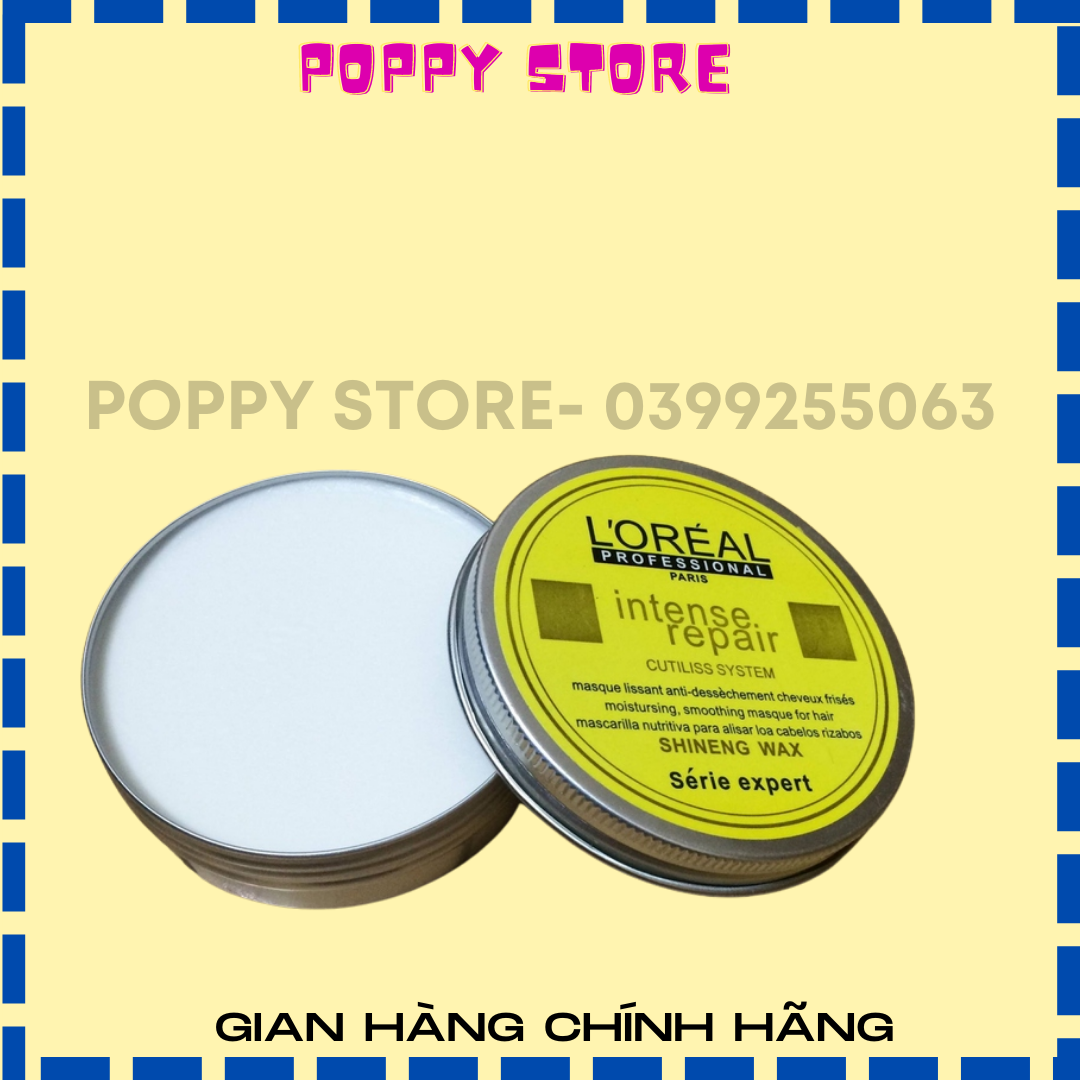 [Hàng Chuẩn] Sáp tạo kiểu tóc dạng gel trong và kem đục hộp thiếc 200ml, wax tạo kiểu tóc