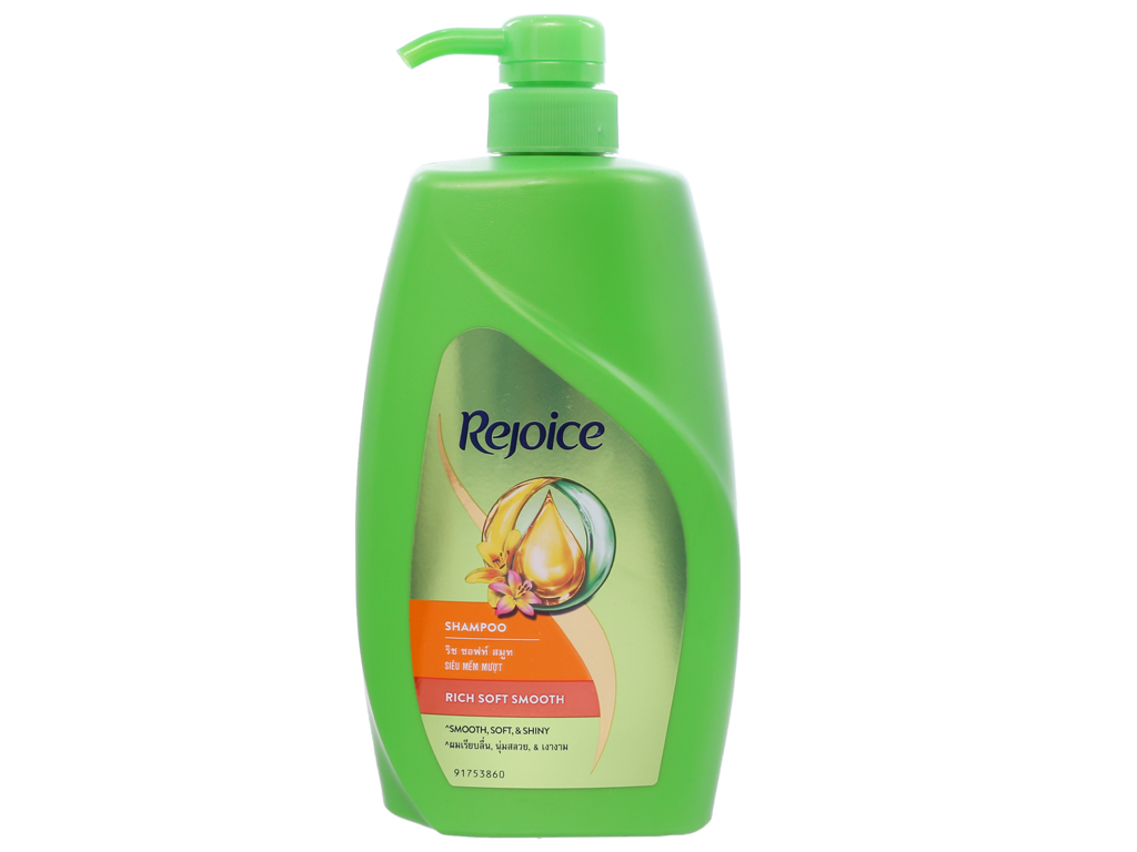 Dầu gội Rejoice siêu mềm mượt 900g