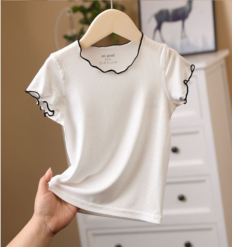 Áo crotop cuốn biên chất vải mềm mát