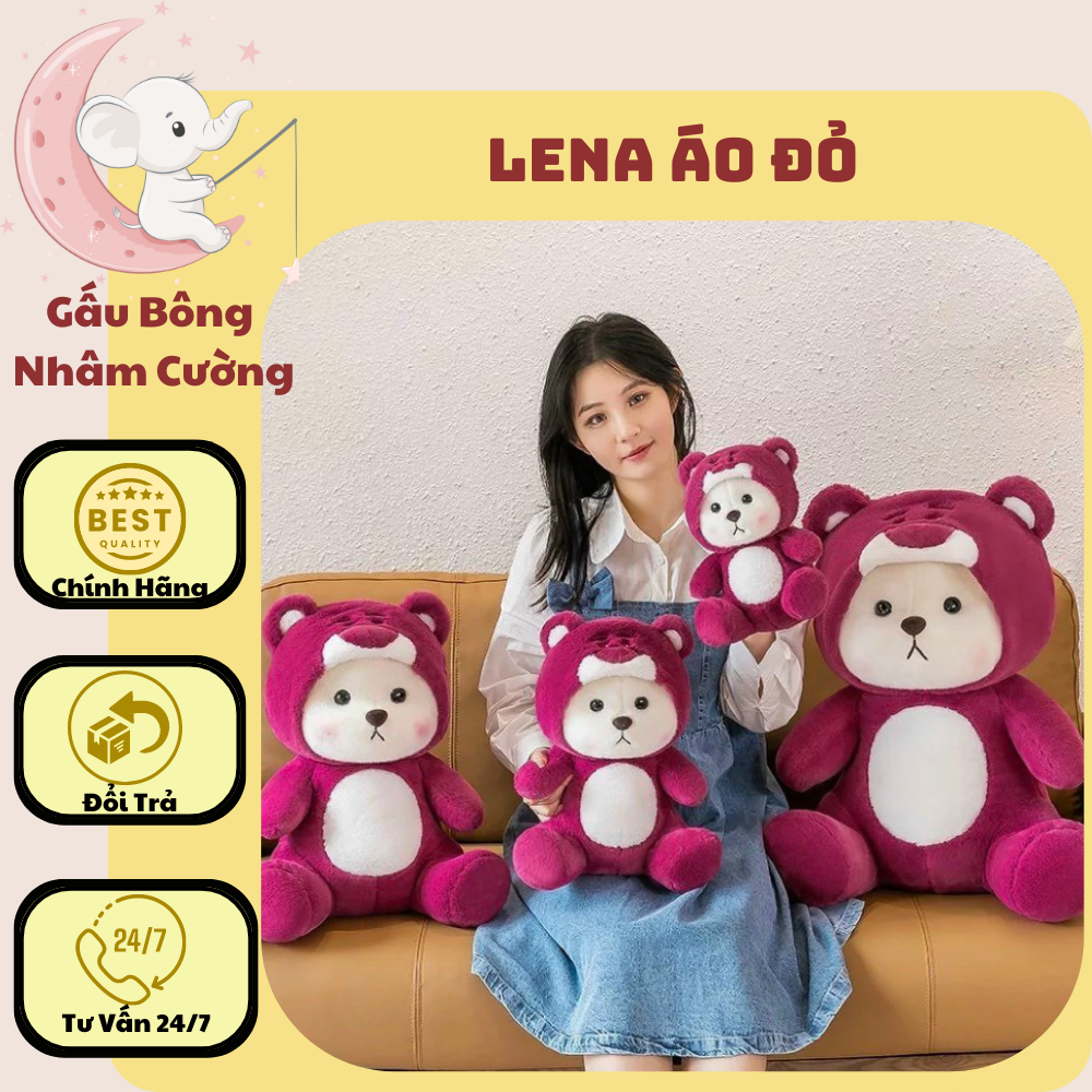 Gấu bông ôm ngủ - gấu bông nhỏ cute - gấu bông mini - gấu bông pokemon - gấu bông blackpink - gấu bông giá rẻ 1k - gấu bông lena tendy dâu - gau bông lena - gấu bông lena tendy cute - gấu bông lena dễ thương - gấu bông nela dâu dễ thươn