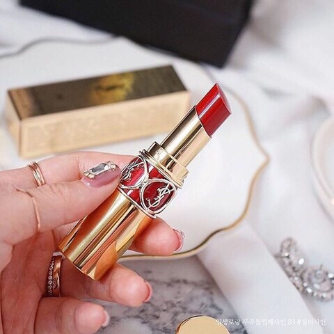 Son YSL Rouge volupte shine