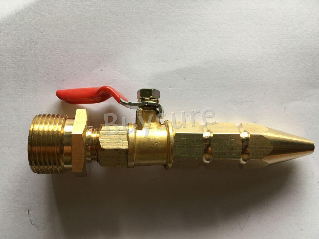 Bộ chuyển đầu dây cao áp sang béc rửa máy lạnh - Béc đồng Phay chuẩn CNC khía