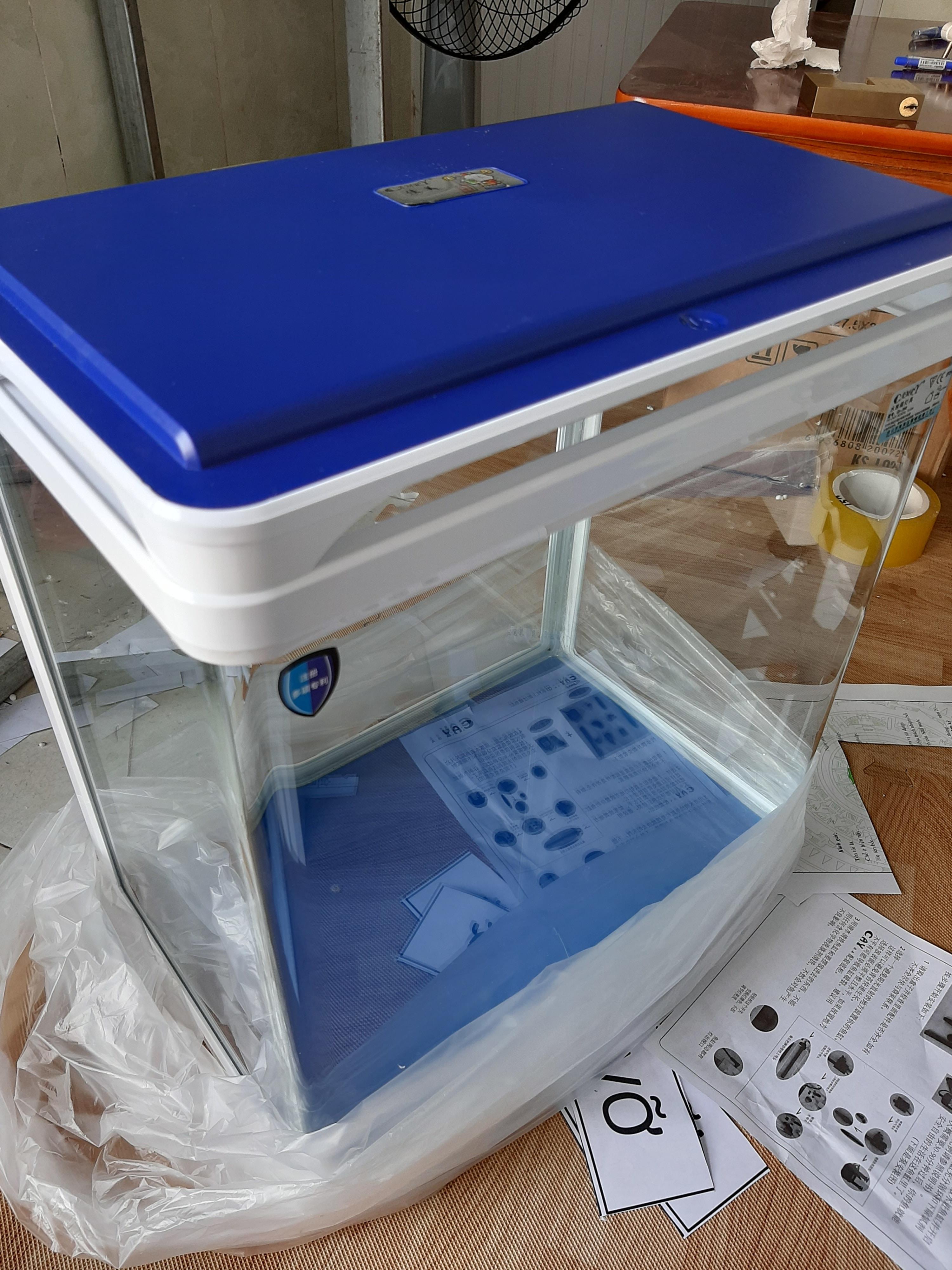 Bể cá kính đúc Q3-480 camry 48x26x45 cm