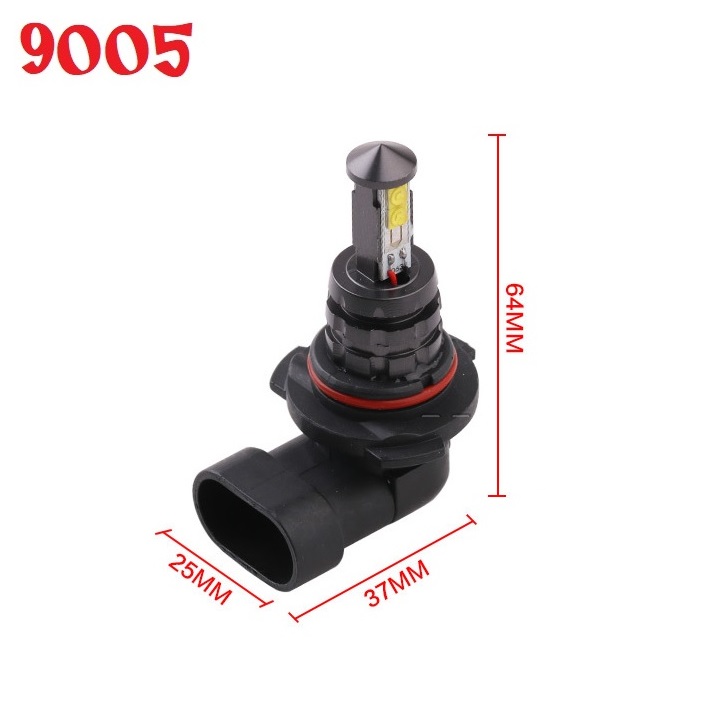 Đèn LED Chân 9005 Chụp Hình Nón Chuyên Dụng Cho Xe Ôtô - Đèn Gầm, Đèn Sương Mù