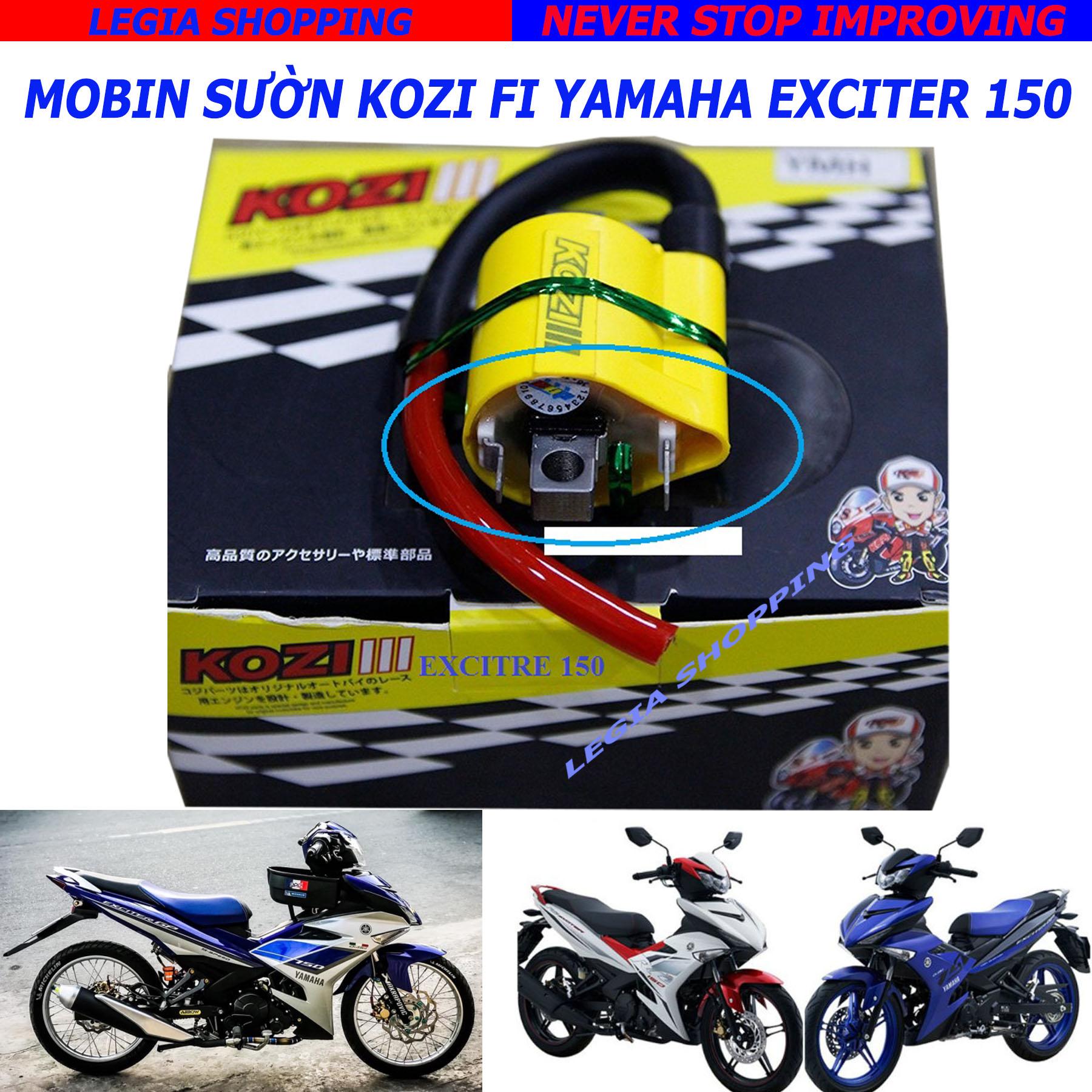 MOBIN SƯỜN ĐỘ CHO XE FI HIỆU KOZI - GẮN YAMAHA EXCITER 150 FI