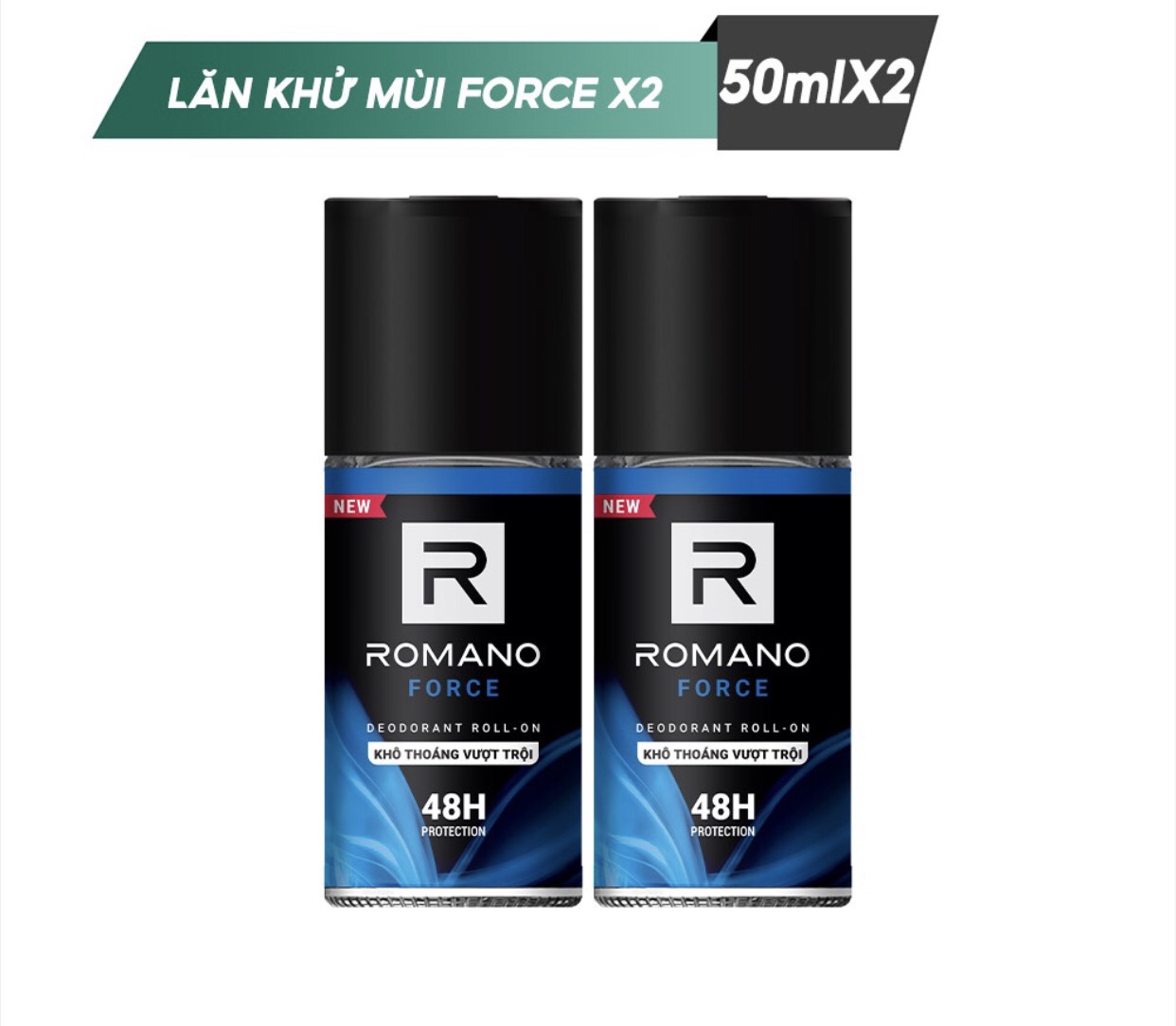 Combo 2 lăn khử mùi Romano Froce 50ml