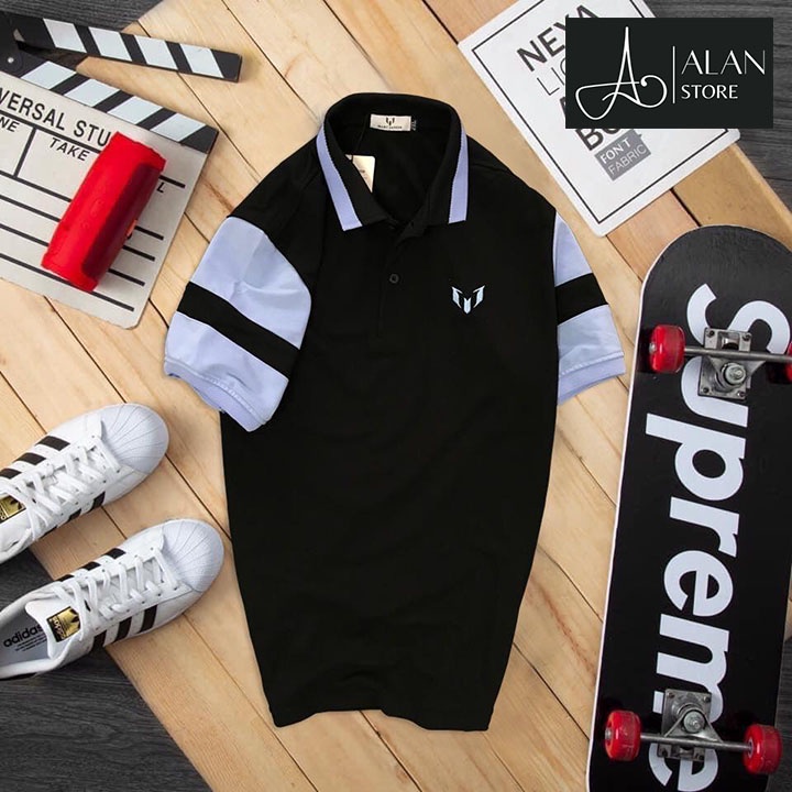 Áo thun nam cổ bẻ, áo polo nam Marc Jassion phối P0024 Alan Store