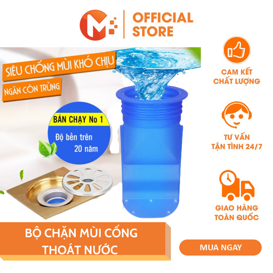 Bộ Chặn Mùi Cống Thoát Nước Ngăn Rác Côn Trùng Silicon Nhựa Dẻo Dễ Lắp Đặt phễu ngăn mùi cống dụng cụ chặn mùi hôi cống thông minh nắp cống chống mùi hôi phễu chặn mùi cống ống bịt chặn mùi hôi nhà vệ sinh Mikatek