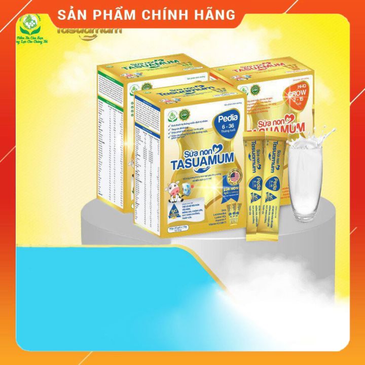 [ CHÍNH HÃNG ] SỮA NON TASUAMUM Hi-IQ GROW CHO BÉ TỪ 2 ĐẾN 5 TUỔI