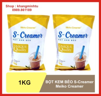 Combo 2 bịch Bột kem sữa béo pha trà sữa S- Creamer nhãn vàng