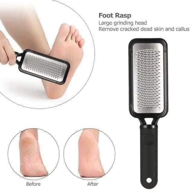 Tay trà gót chân nail , Cây trà cạo gót chân tẩy da chết