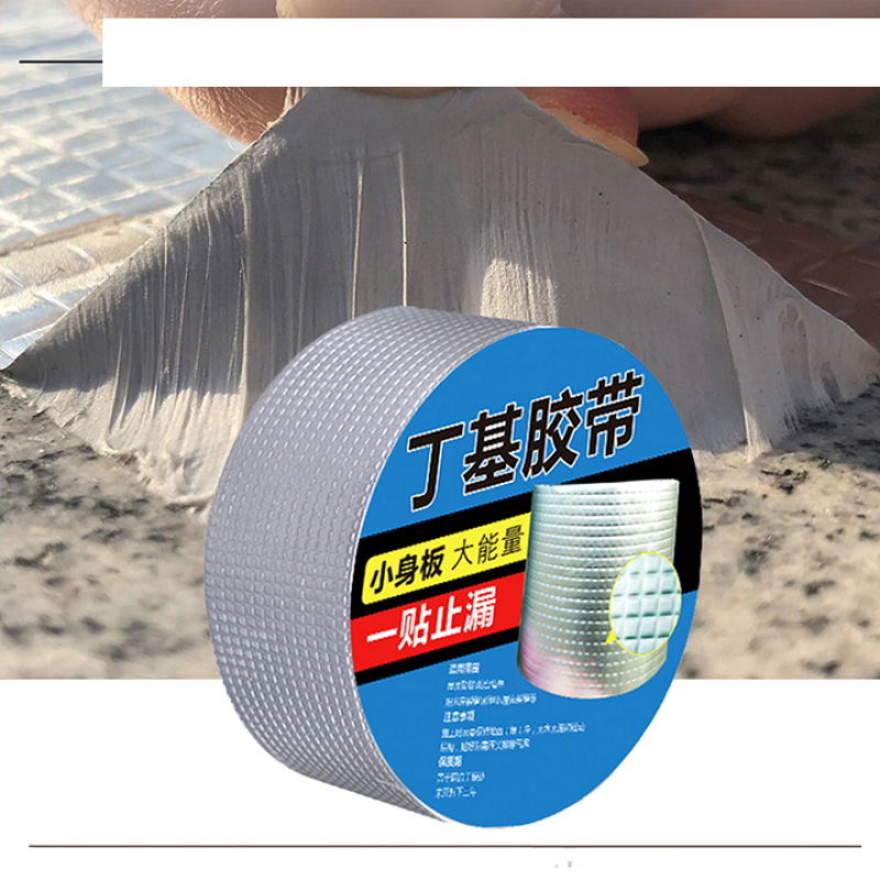 Băng Keo Siêu Dính Chuyên Dán chống thấm cho tường, trần nhà, mái tôn, ống nước, bể nước, xô chậu..
