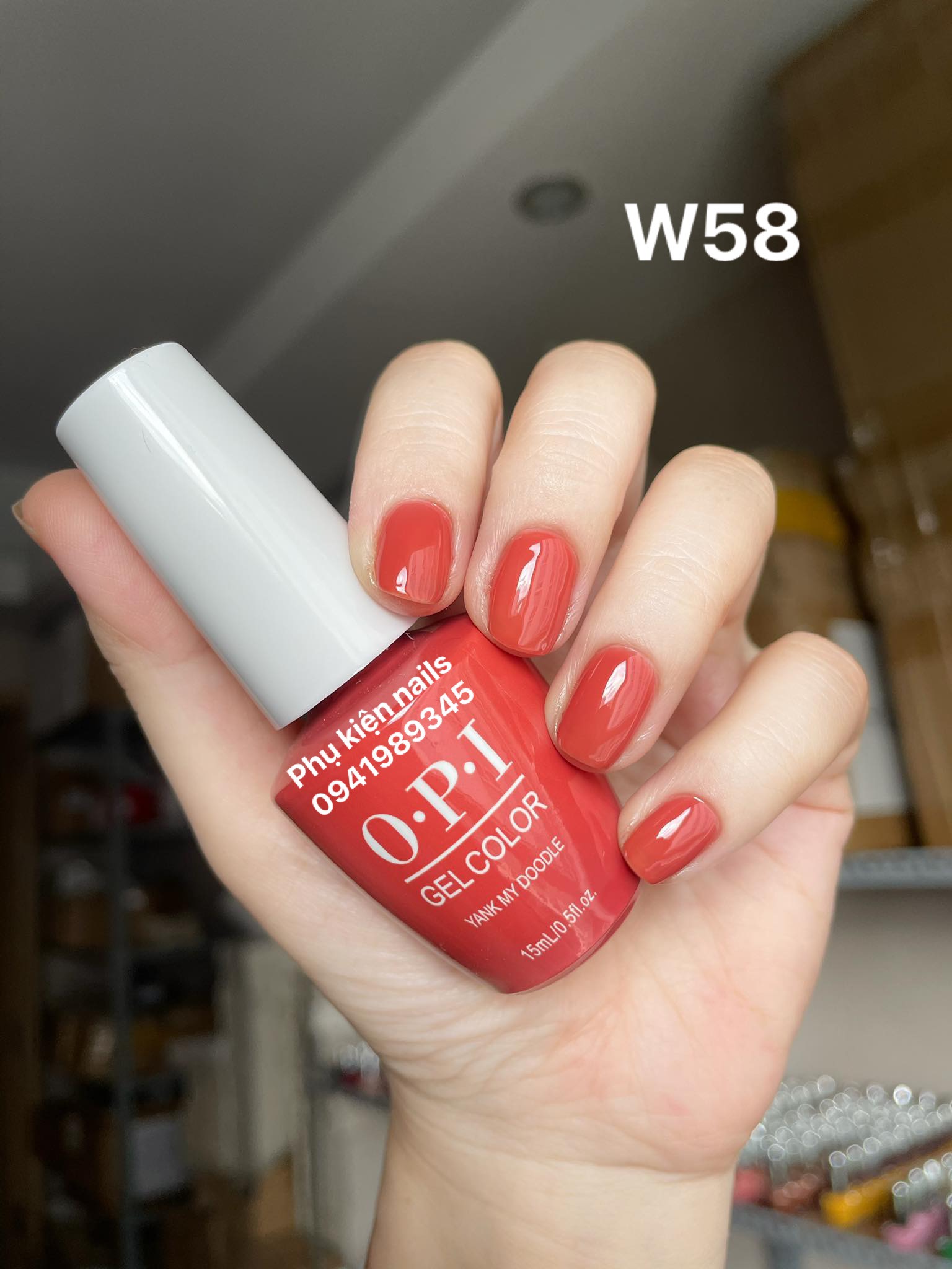 [HCM]Sale 50% Sơn Móng Tay -Sơn Gel Hơ Máy Opi (GCW58)
