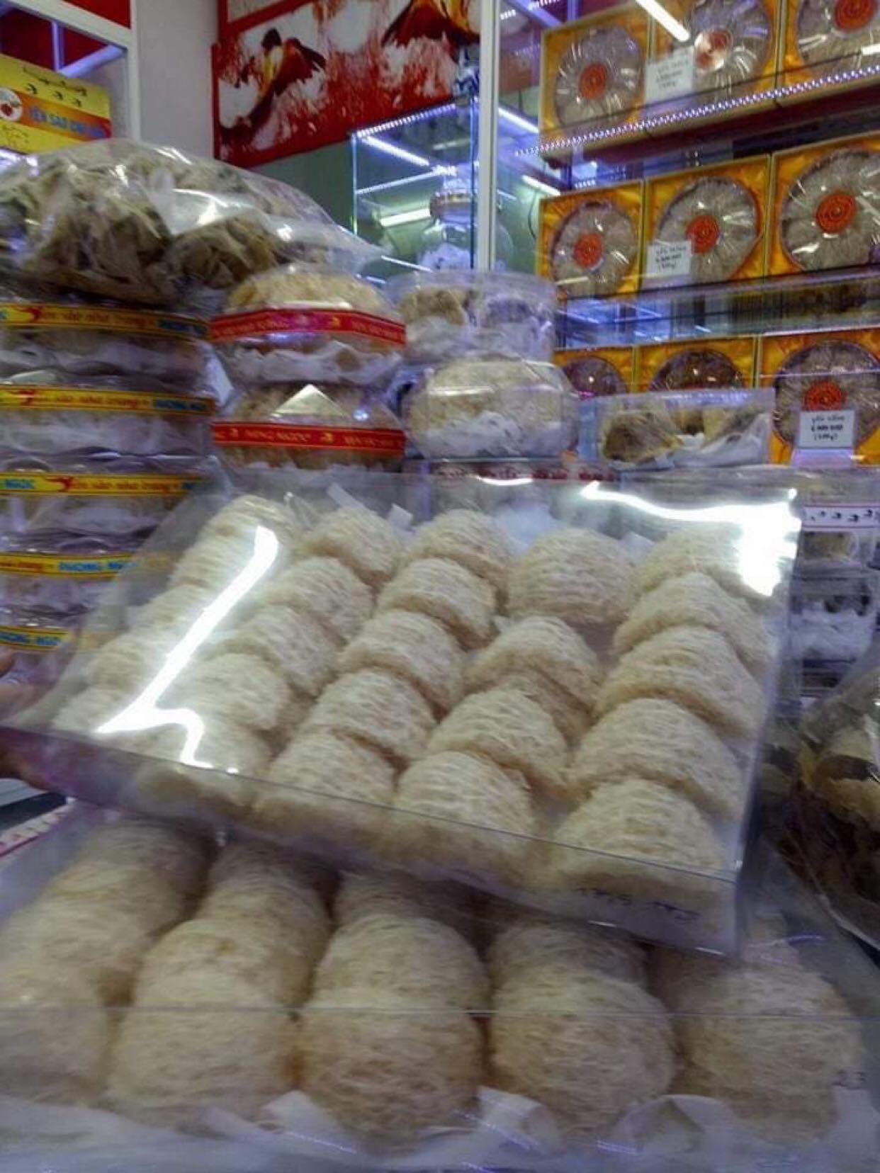 Yến Sào tinh chế loại thượng hạng - Tổ Yến Sào thiên nhiên Khánh Hòa 50gram