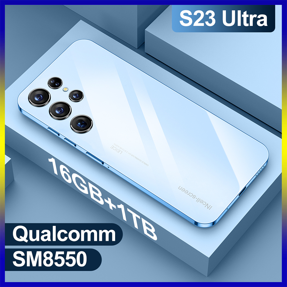 S23 ultra 6.8 inch 16GB storage + 1TB Dual SIM card 50 + 108 MP 6800 mAh Android multifunction battery original
